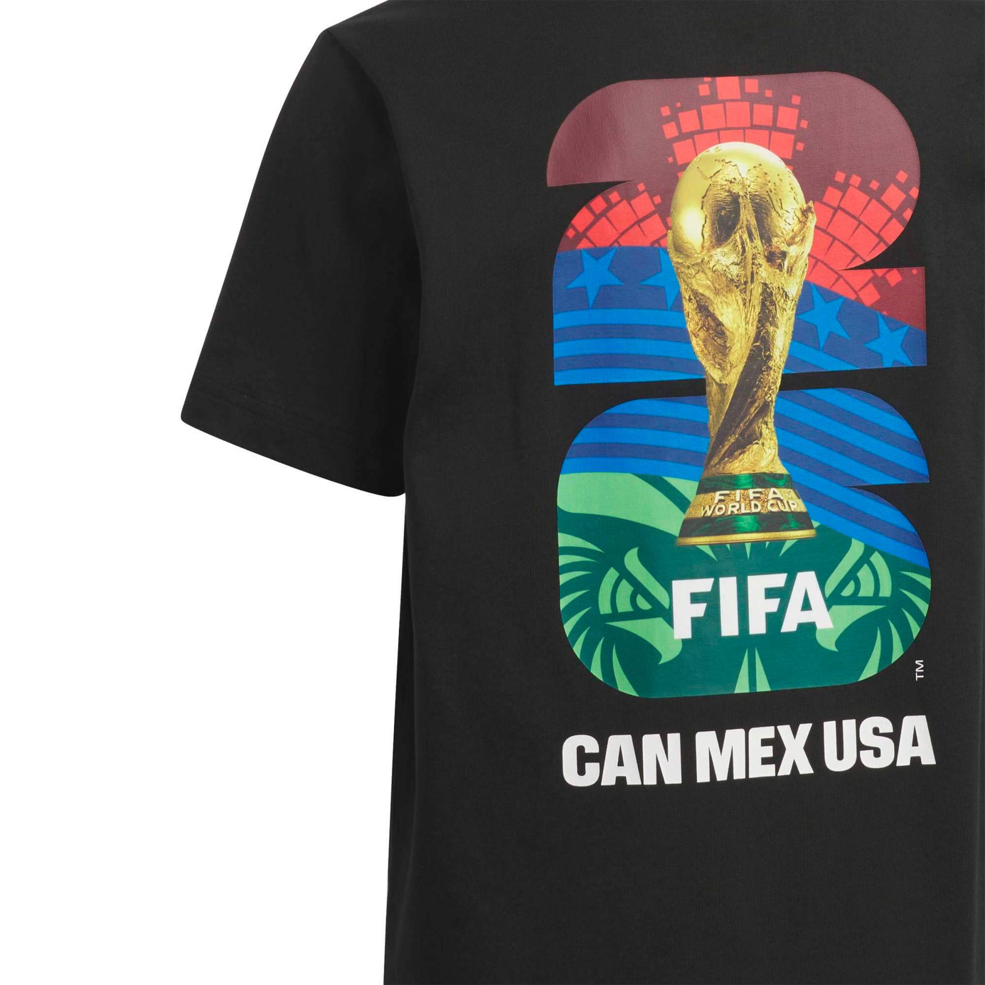adidas 2026 World Cup Youth Match Ball Graphic Tee (Detail 3)