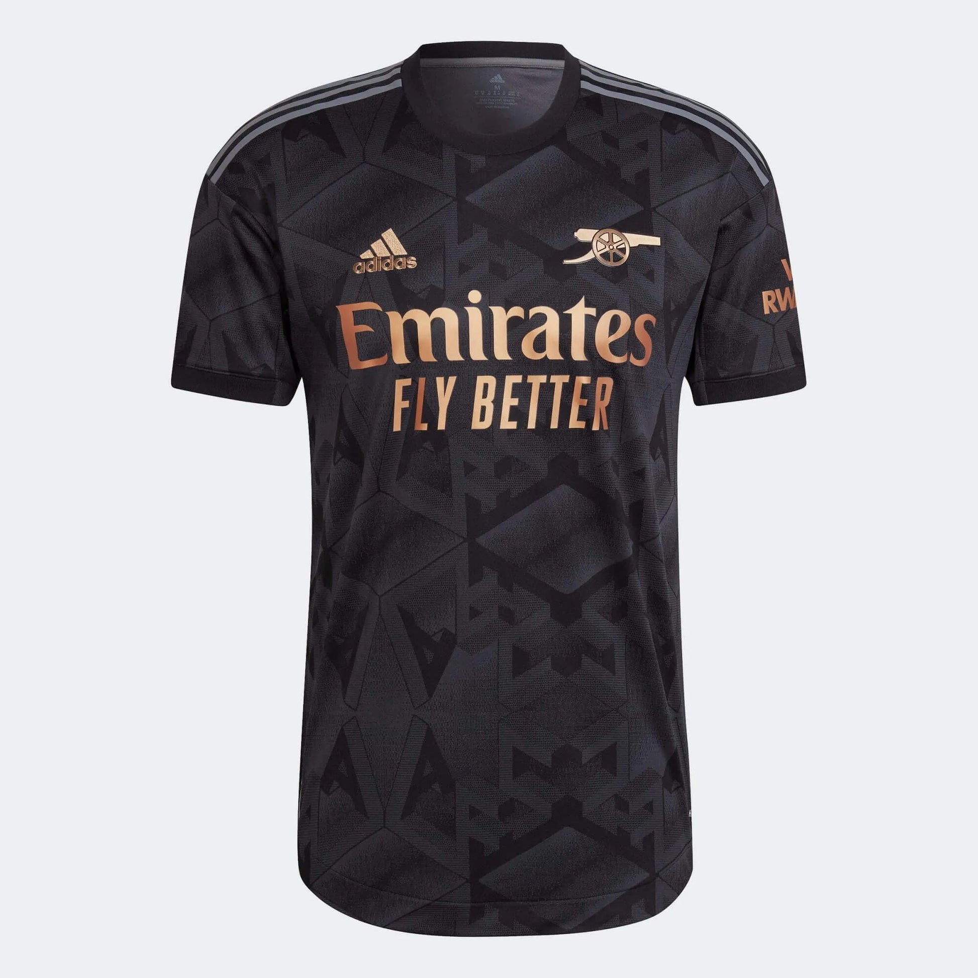 adidas 22-23 Arsenal Authentic Away Soccer Jersey - Black – ProSoccer