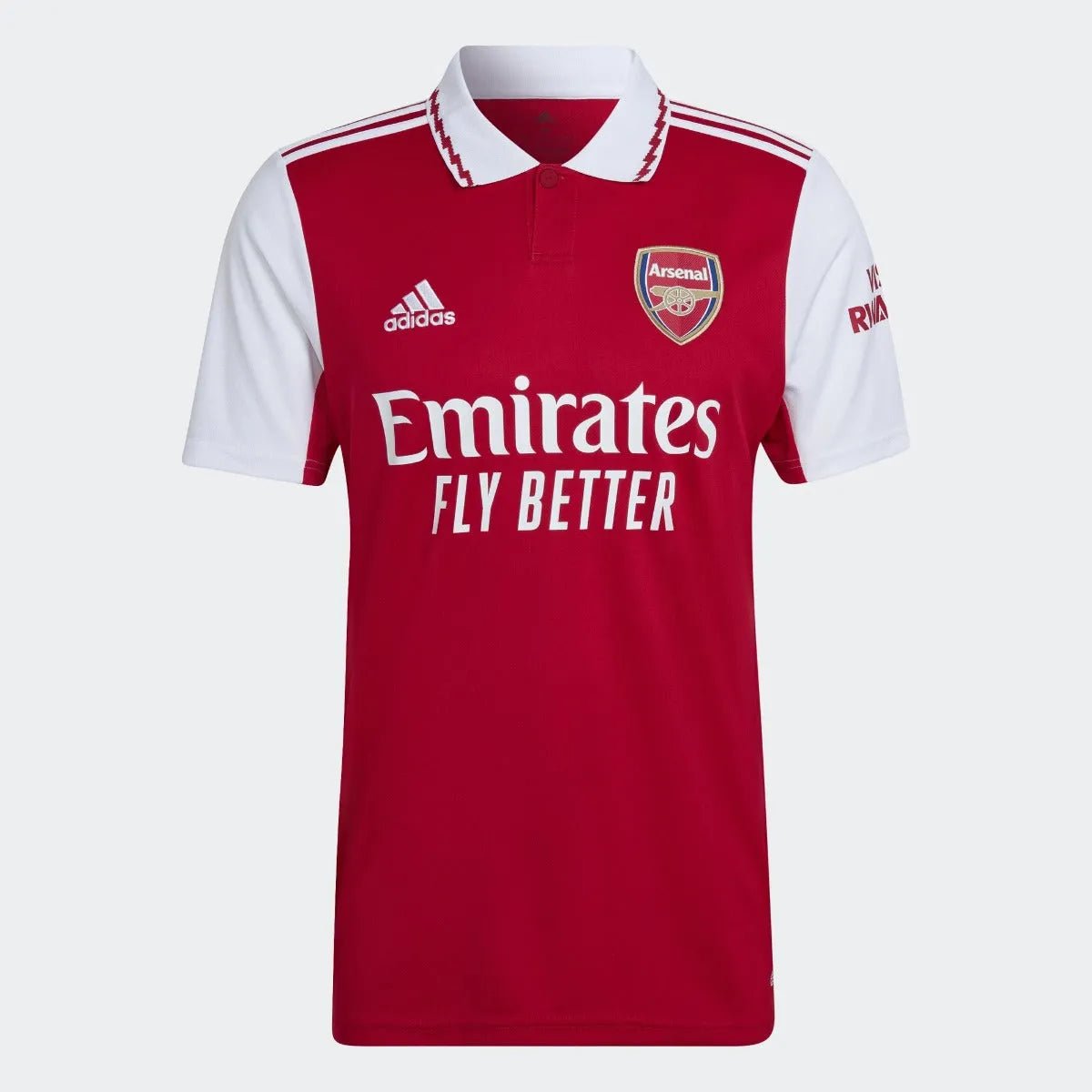 adidas 22-23 Arsenal FC Home Jersey - Scarlet-White