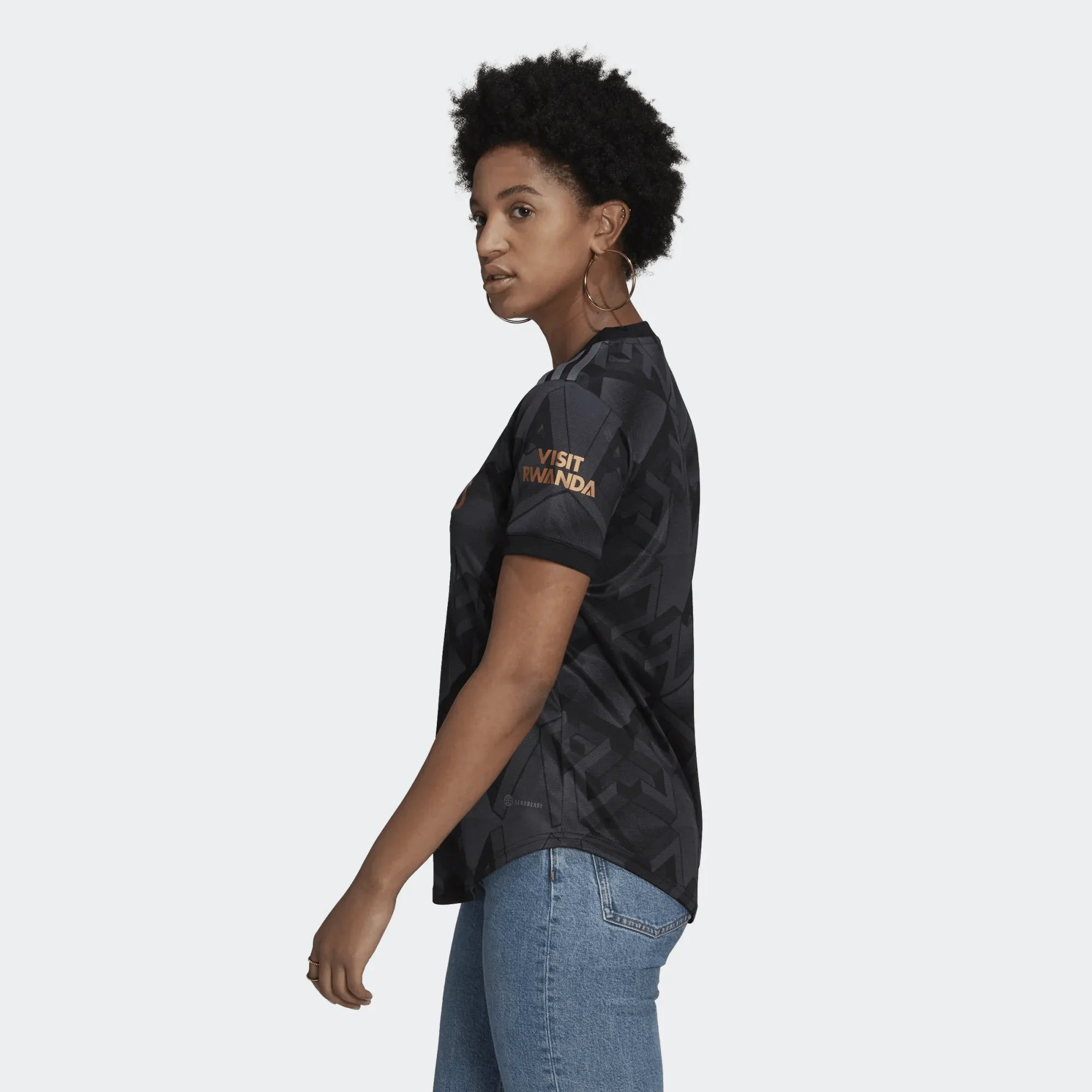 adidas 22-23 Arsenal Womens Away Jersey - Black
