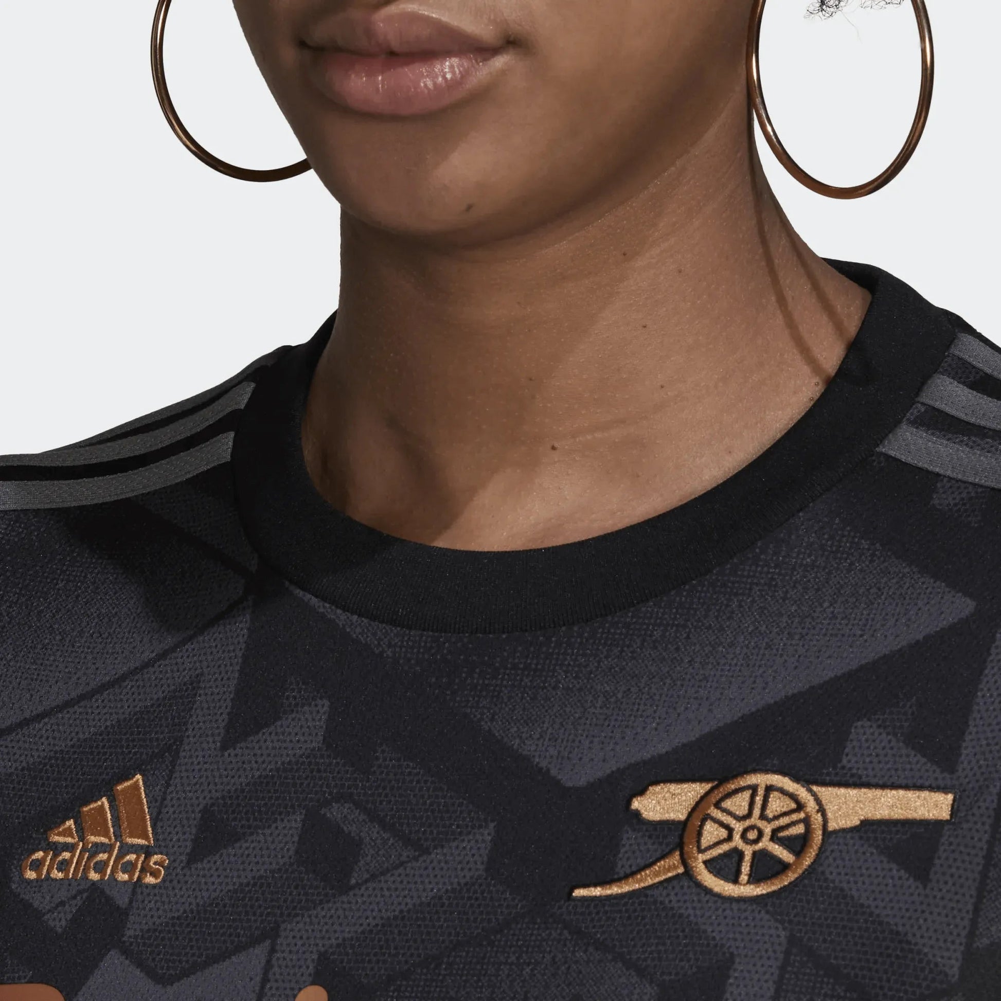 adidas 22-23 Arsenal Womens Away Jersey - Black