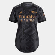 adidas 22-23 Arsenal Womens Away Jersey - Black