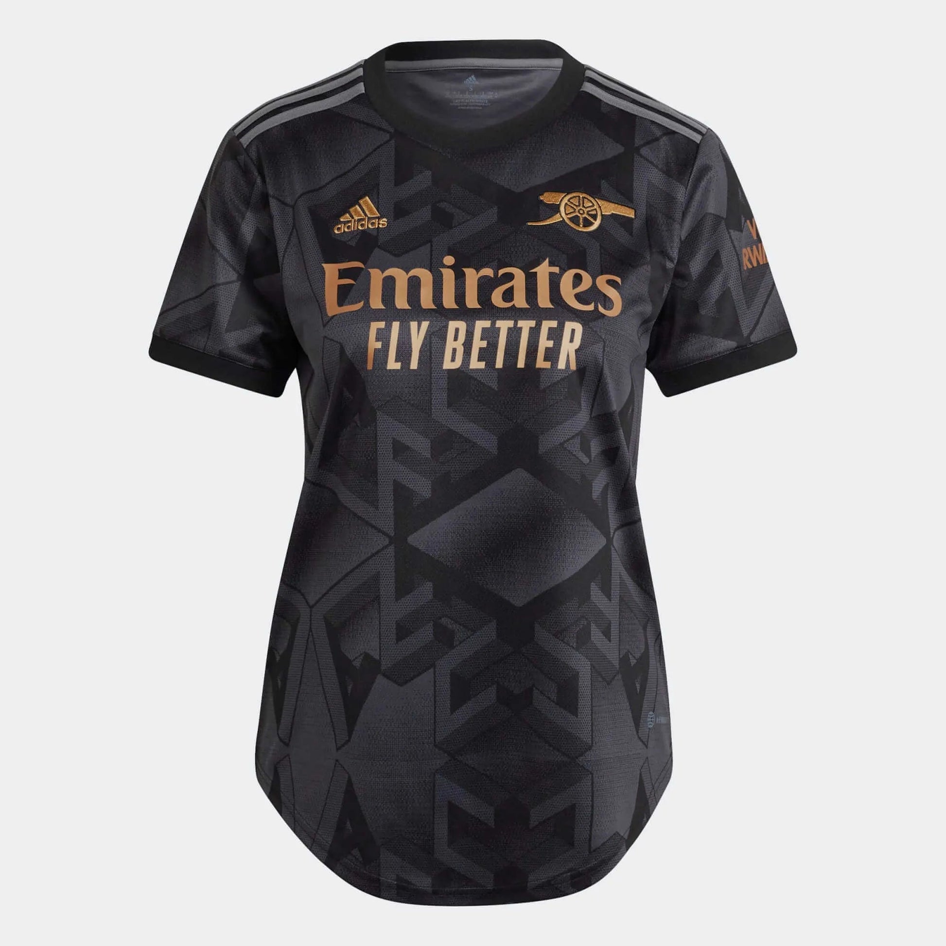 adidas 22-23 Arsenal Womens Away Jersey - Black