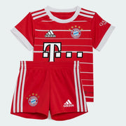 adidas 22-23 Bayern Munich Home Baby Kit - Red-White