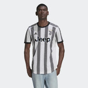 adidas 22-23 Juventus Authentic Home Jersey - White-Black