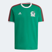 adidas 22 Mexico DNA 3 Stripe Tee - Green