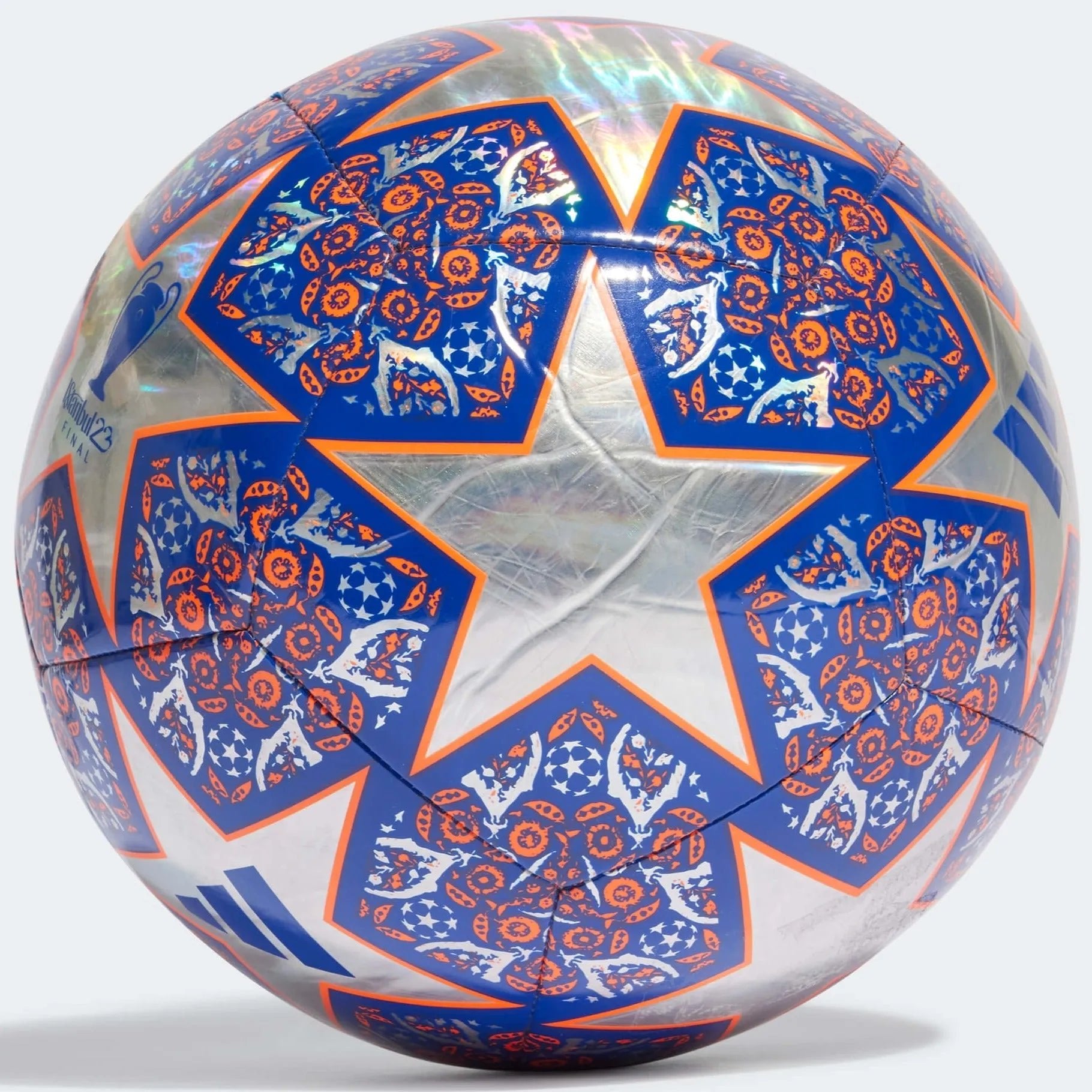 adidas 23 UCL Training Foil Ball - Multi-Blue-Orange (Back)