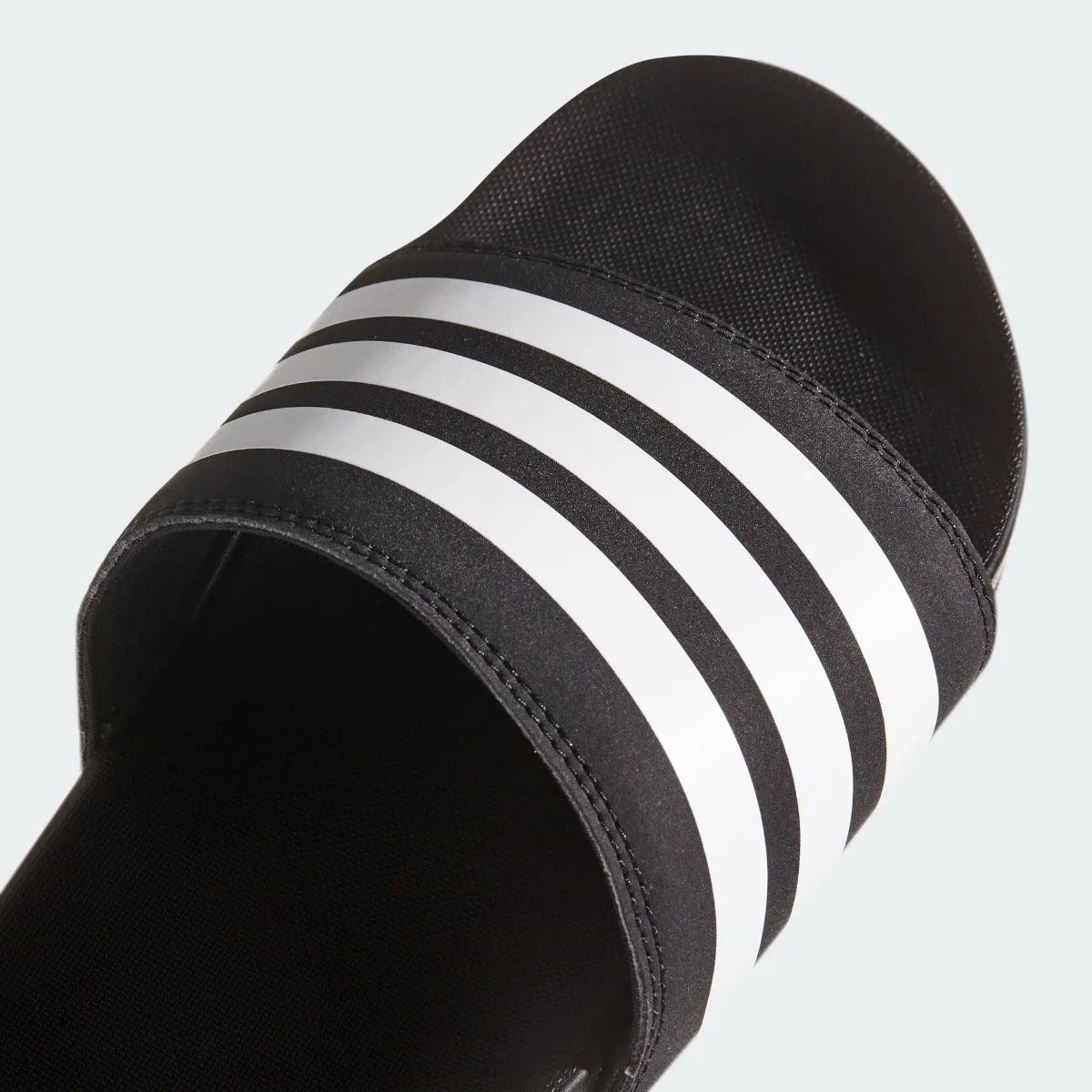 Adidas Adilette Comfort Sandals - Black-White (Detail 1)