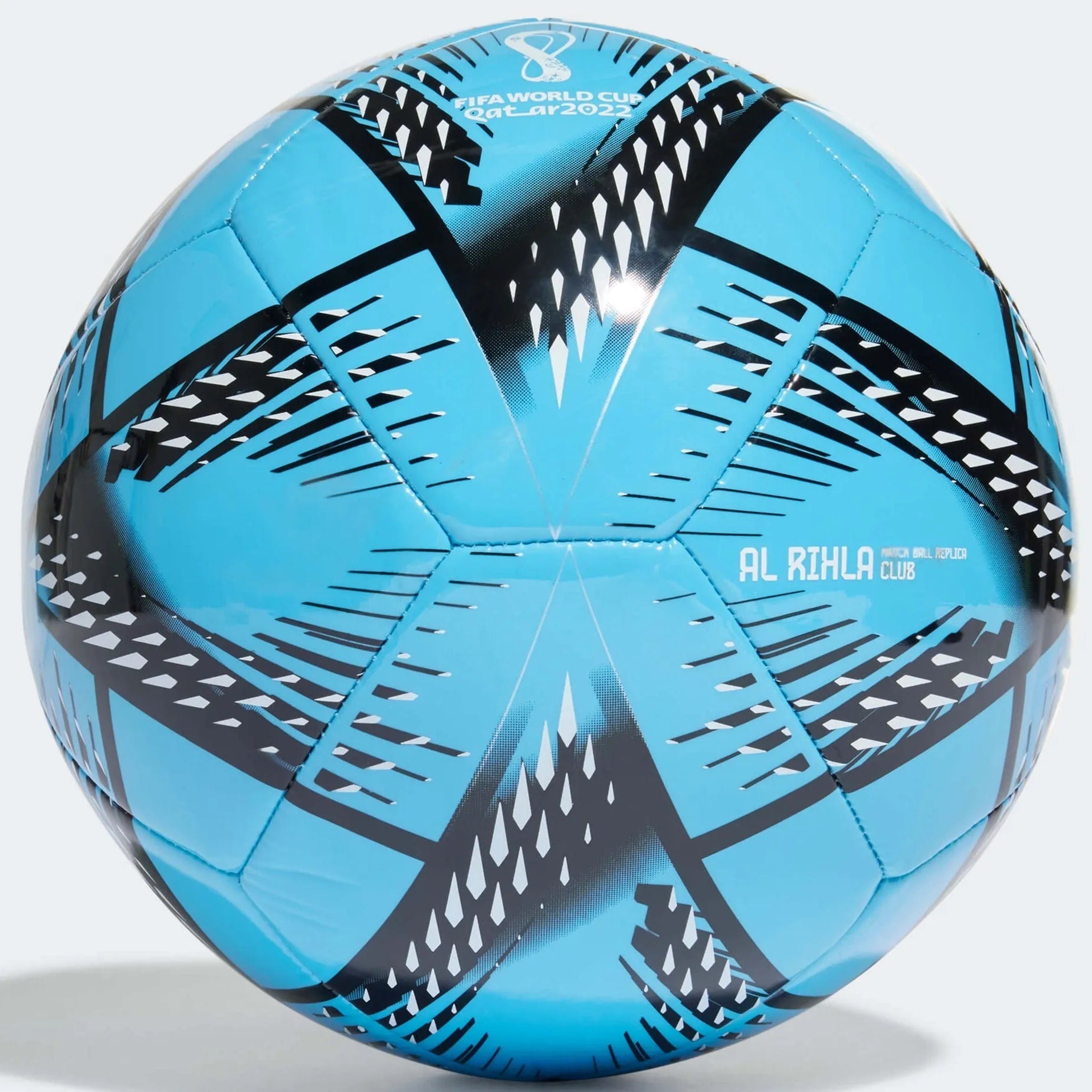 Ar Rihla Ball adidas Al Rihla Club Soccer Ball - Blue-Black – ProSoccer