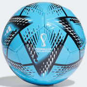 adidas Al Rihla Club Ball - Blue-Black (Front)