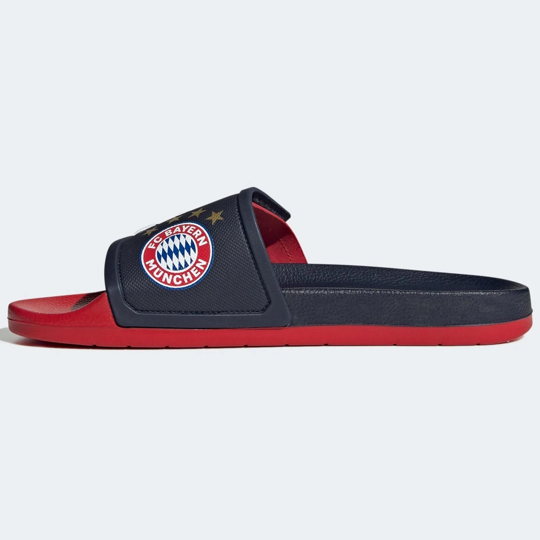 adidas Bayern Munich Adilette TND - Navy-Red (Side 2)