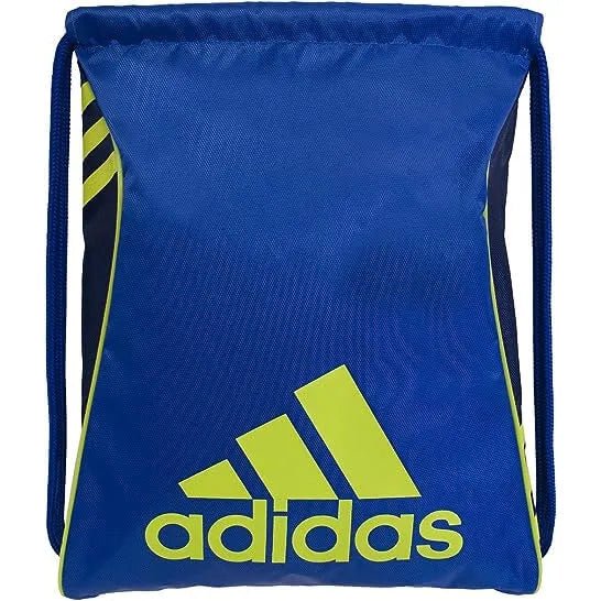 adidas Burst Sackpack Blue-Indigo-Solar Yellow (Front)