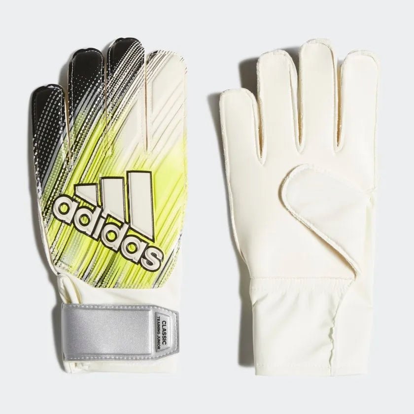 adidas Classic Training Goalkeeper Gloves - Black-Yellow-White