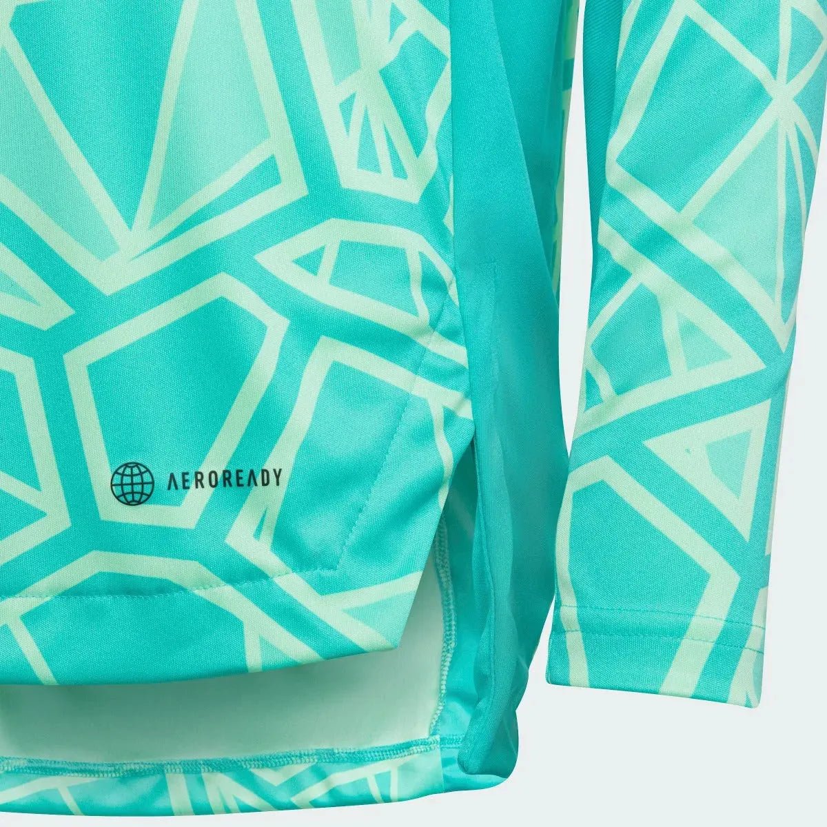 adidas Condivo 22 Youth Goalkeeper Long Sleeve Jersey - Mint Rush