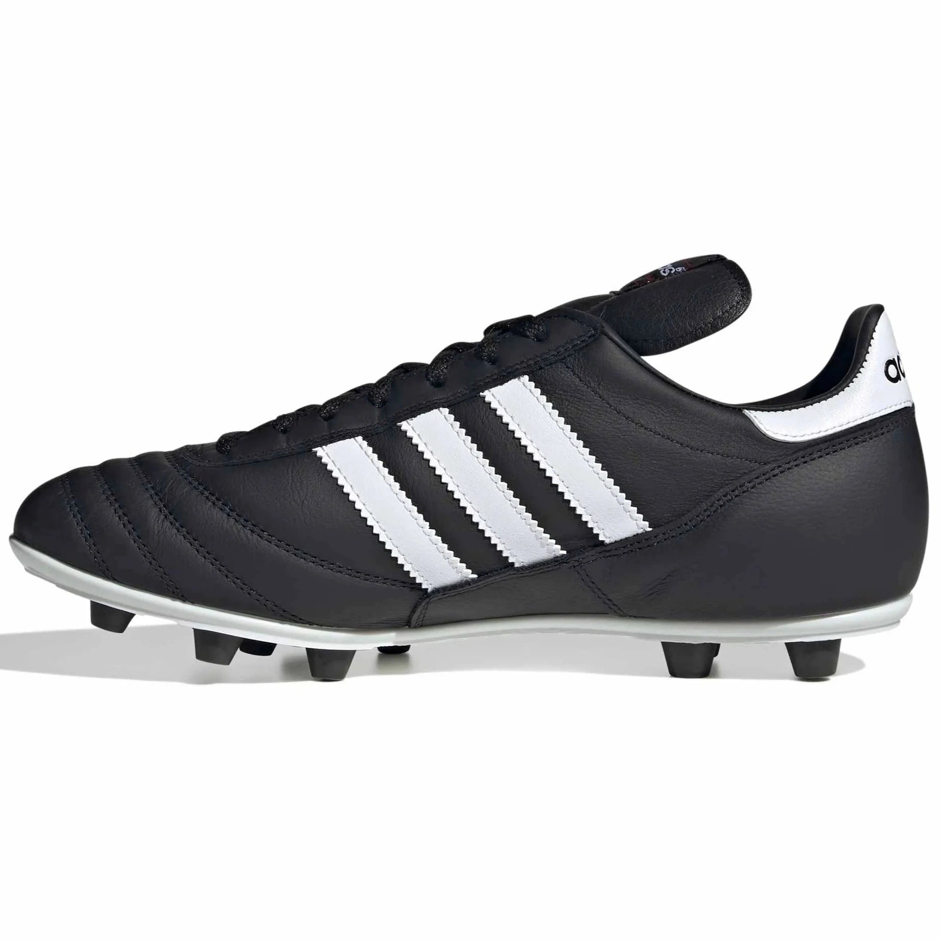 adidas Copa Mundial Firm Ground Soccer Cleats Core Black / Cloud White / Collegiate Red (Side 2)
