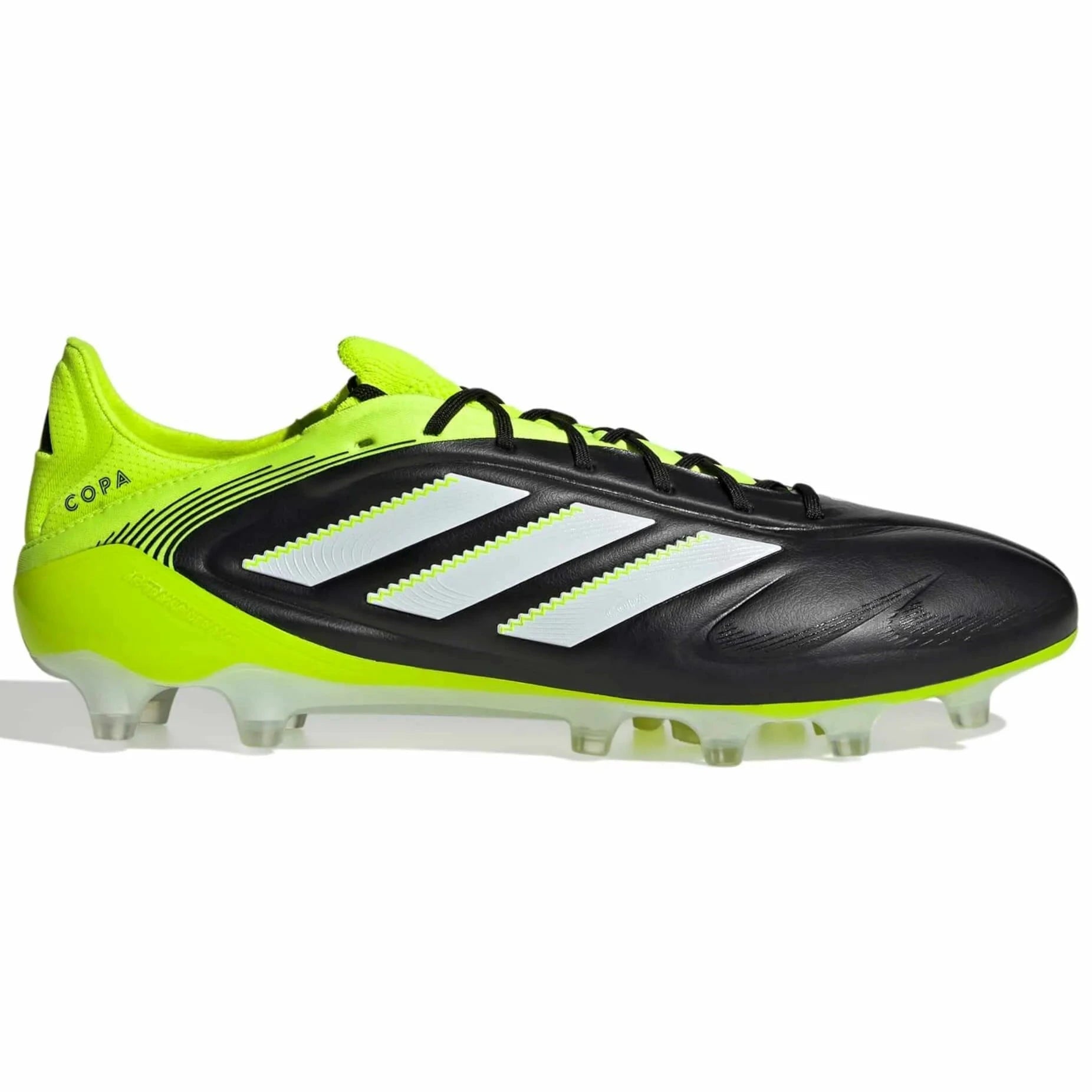 adidas Copa Pure III Elite Artificial Grass Soccer Cleats - Radiant Blaze Pack (FA25) (Side 1)