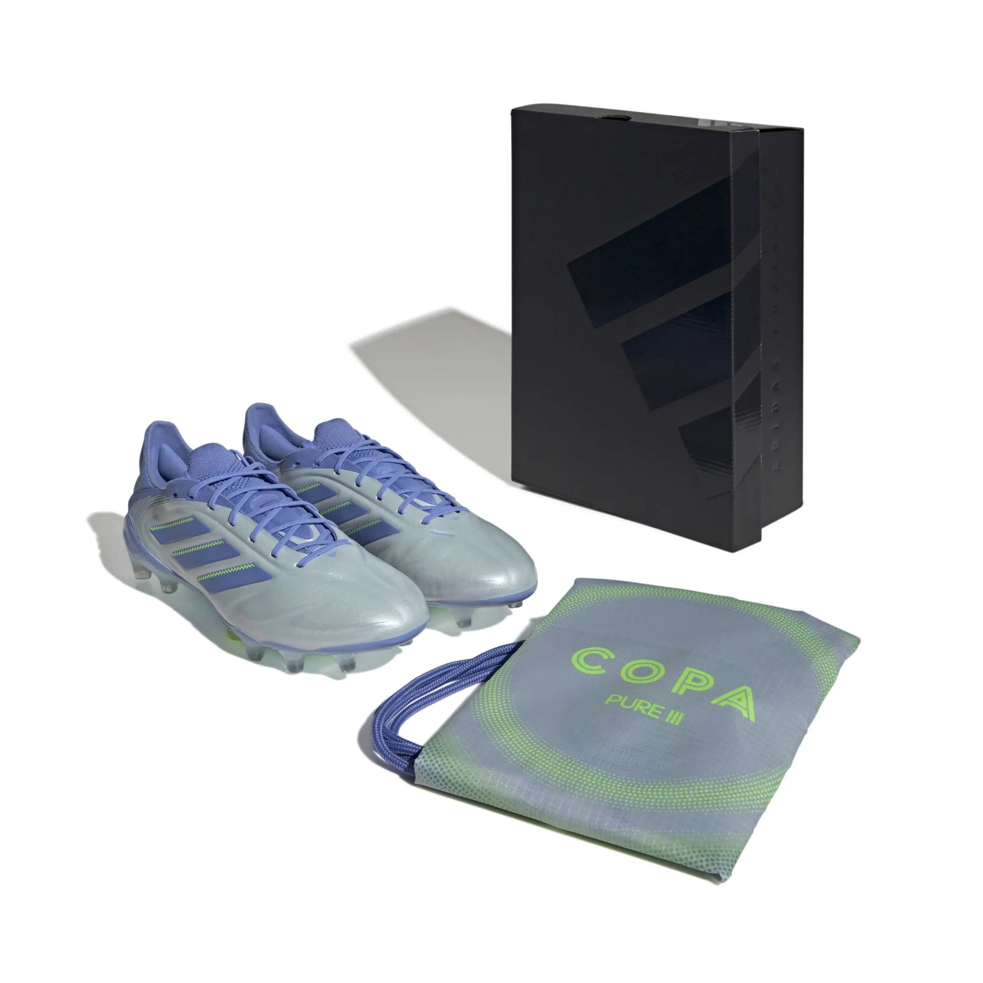 adidas Copa Pure III Elite Firm Ground Soccer Cleats - Celestial Victory Pack (SP25) (Pair, Box, Bag)