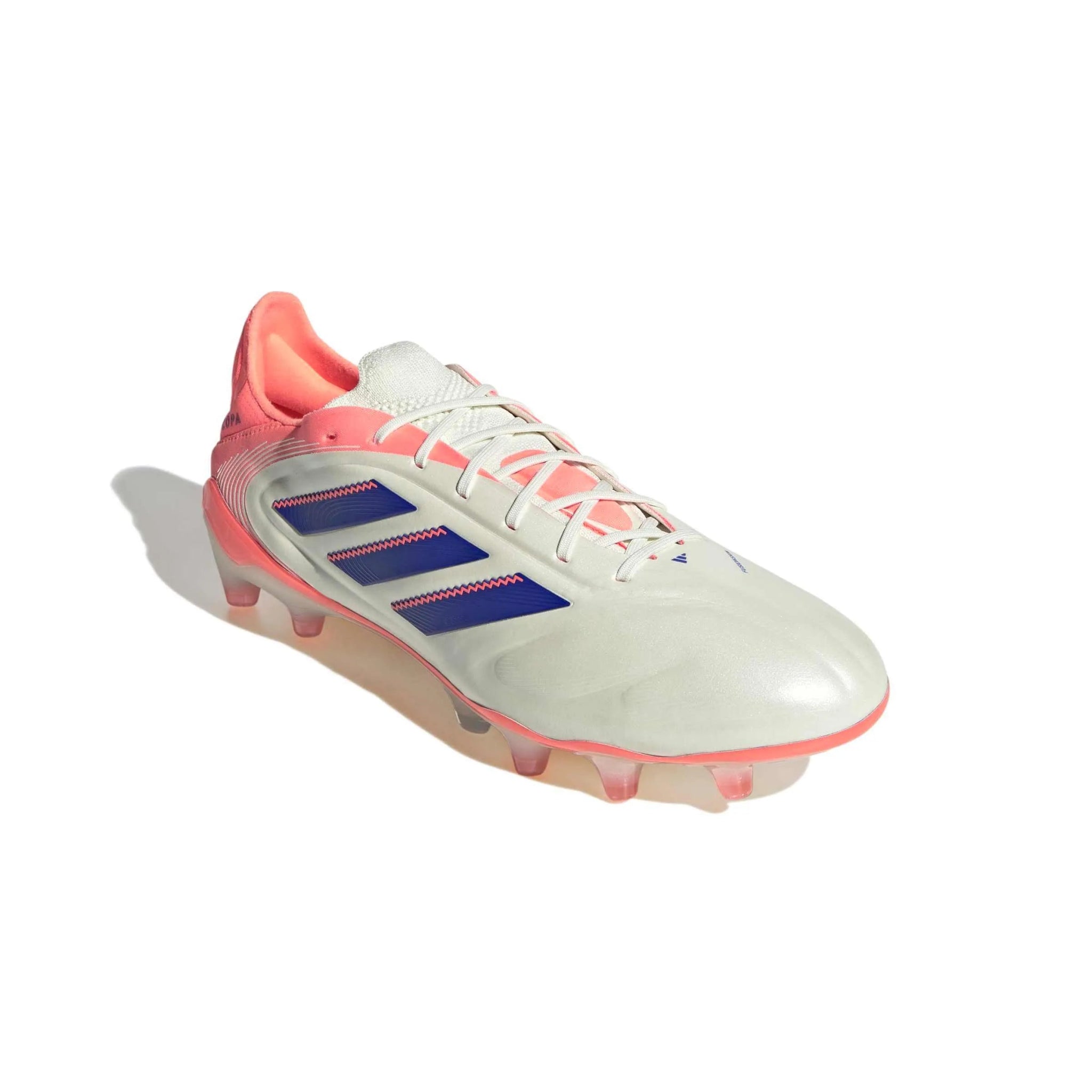 adidas Copa Pure III Elite Firm Ground Soccer Cleats - Coral Blaze Pack (FA25) (Lateral - Front)