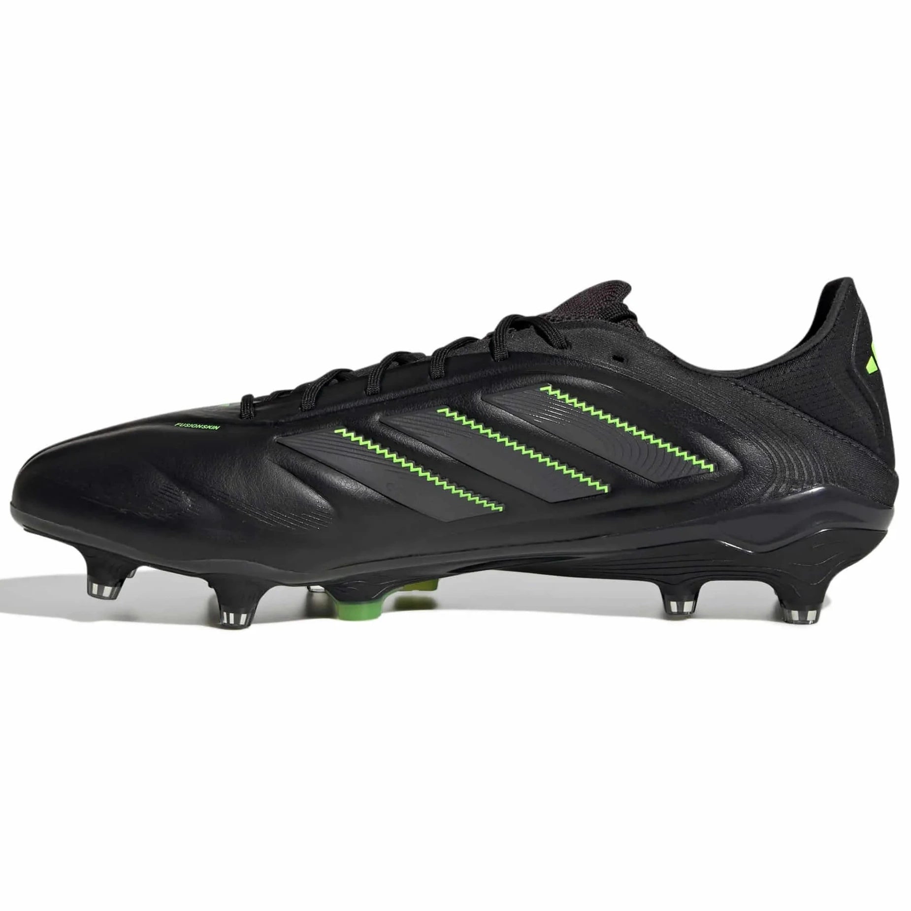 adidas Copa Pure 3 Elite Firm Ground Cleats - Unisex - Core Black / Dgh Grey / Lucid Lemon