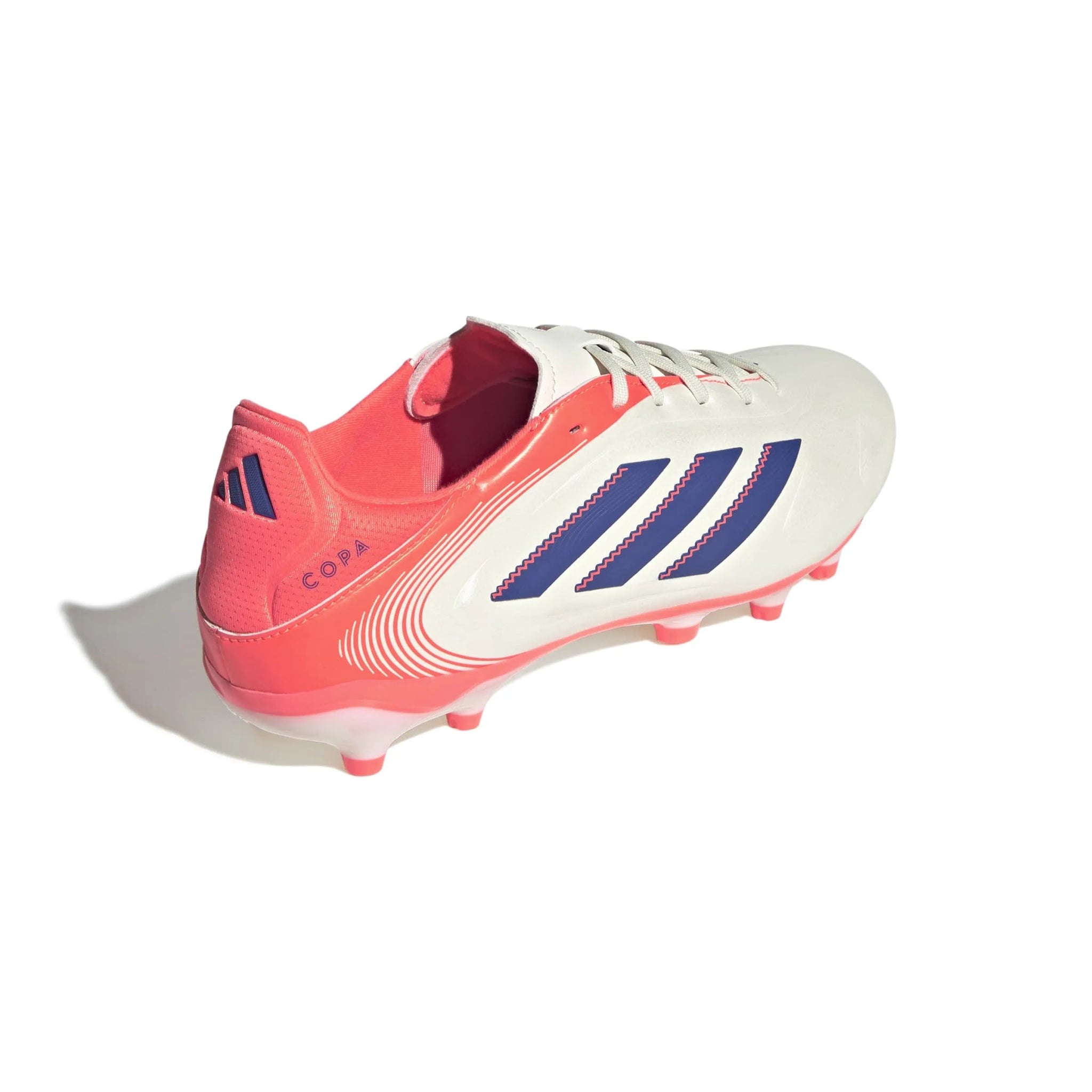 adidas Copa Pure III League Firm/Multi Ground Soccer Cleats - Coral Blaze Pack (FA25) (Lateral - Back)
