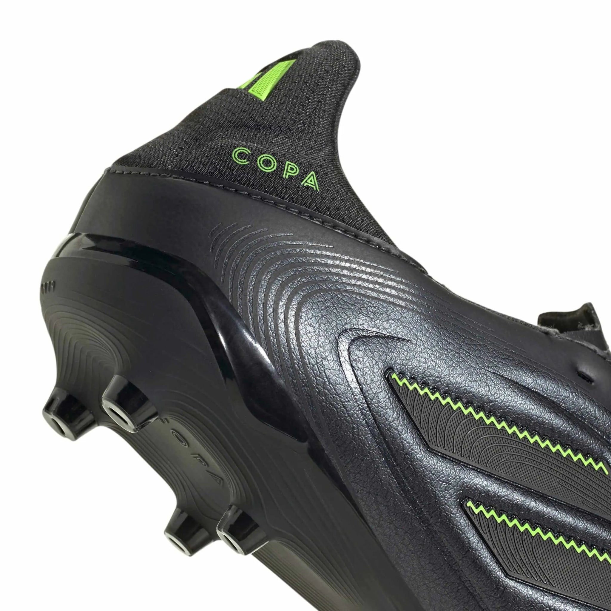 adidas Copa Pure III League Firm-Multi Ground Soccer Cleats - Electric Stealth Pack (FA25) (Detail 2)