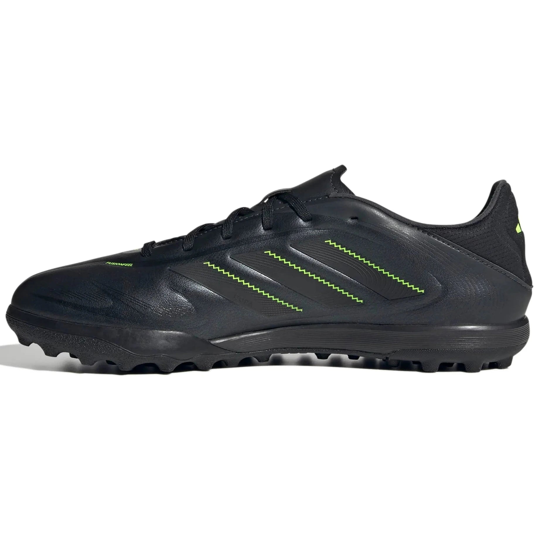 adidas Copa Pure III League Turf Soccer Shoes - Electric Stealth Pack (FA25) (Side 2)