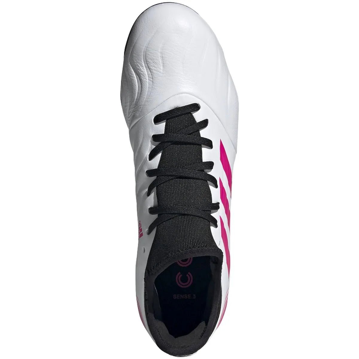 Adidas Copa Sense .3 FG - White-Black-Pink (Top)