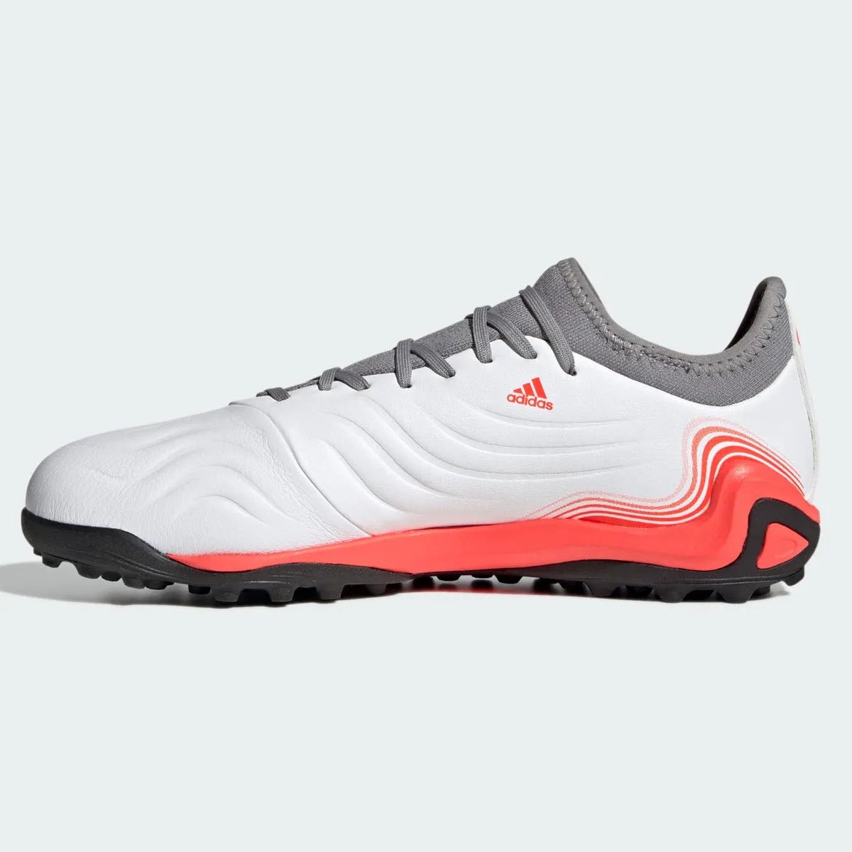 Adidas Copa Sense .3 TF - White-Grey-Solar Red (Side 2)