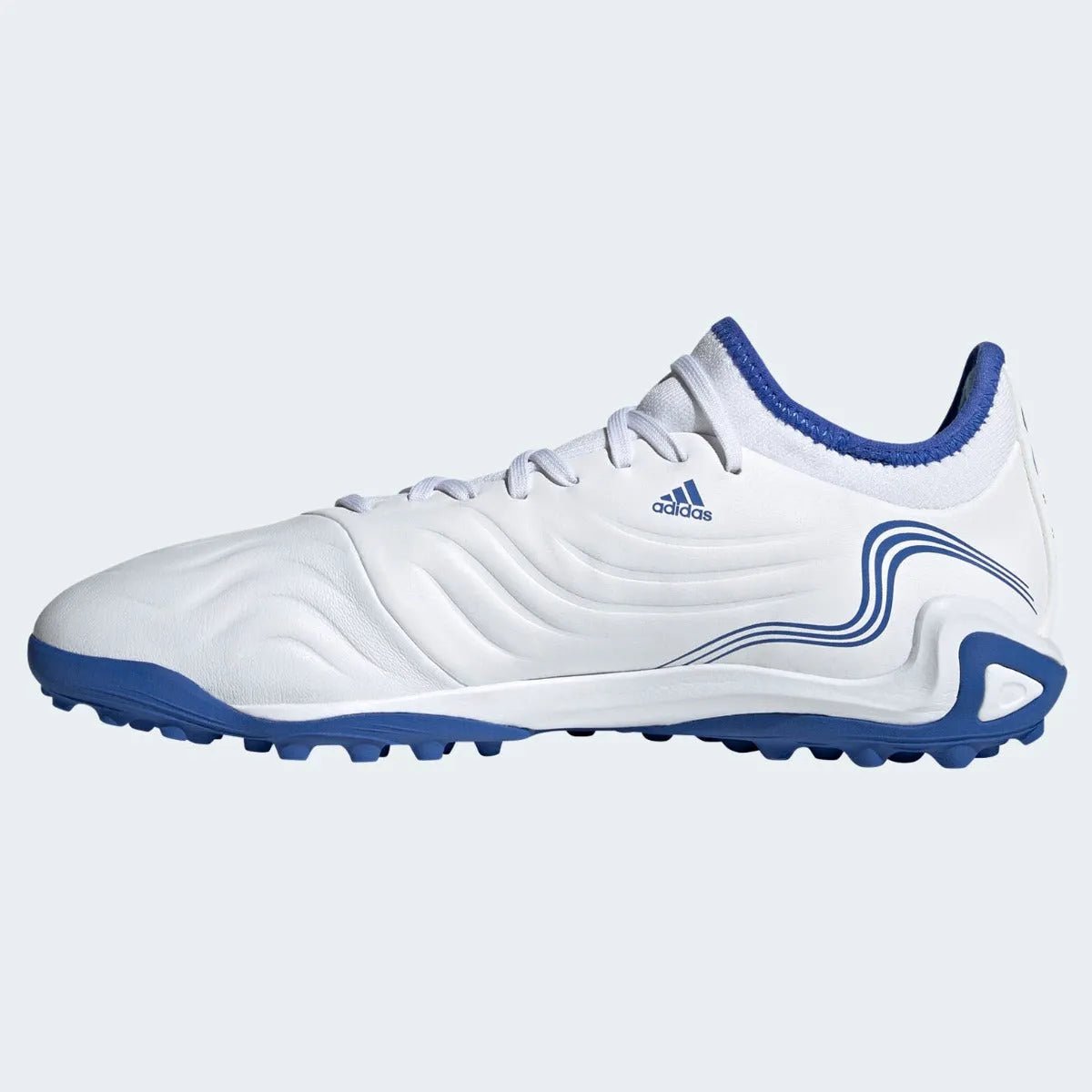 adidas Copa Sense .3 Turf - White-Hi Res Blue (Side 2)
