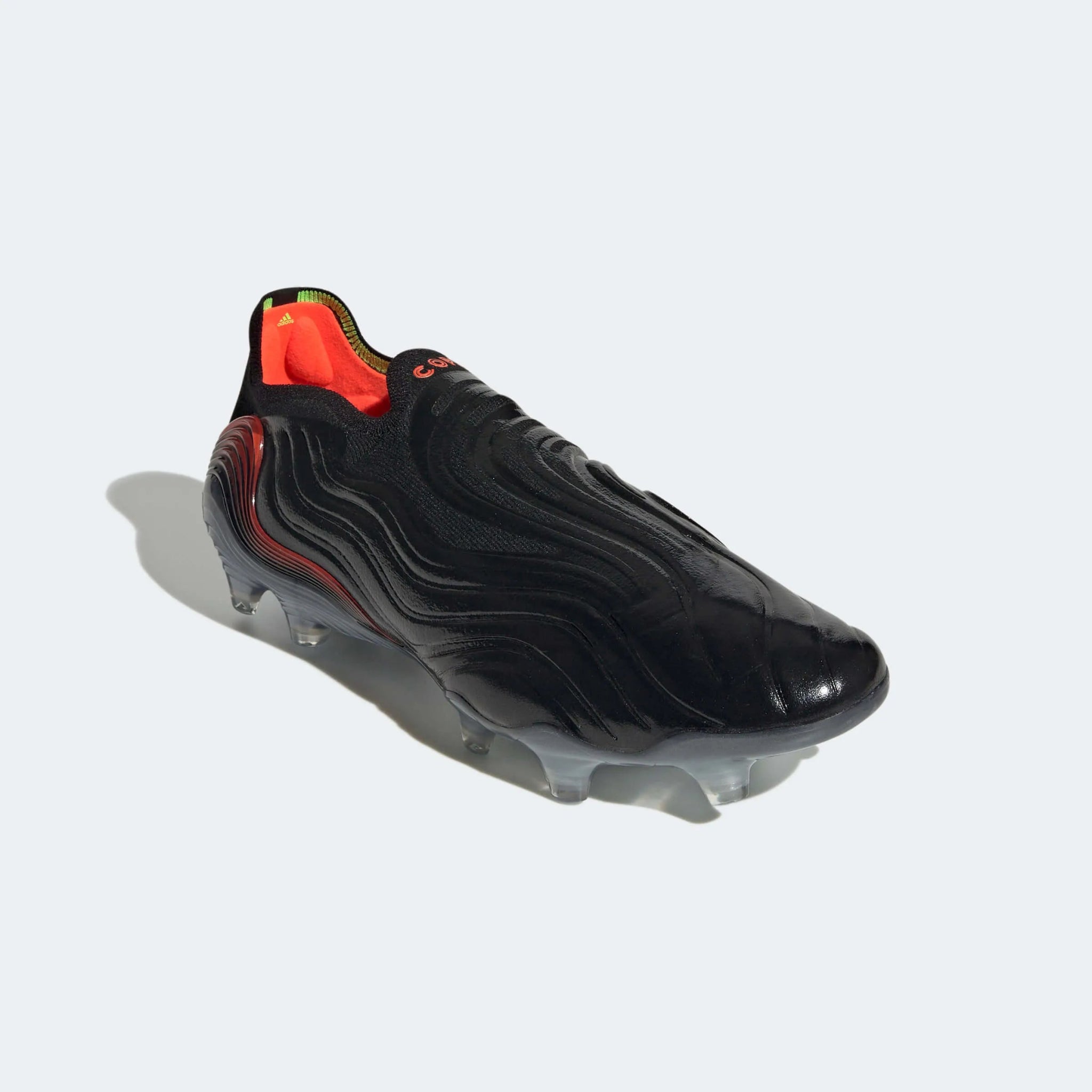 adidas Copa Sense + FG - Black-Solar Red