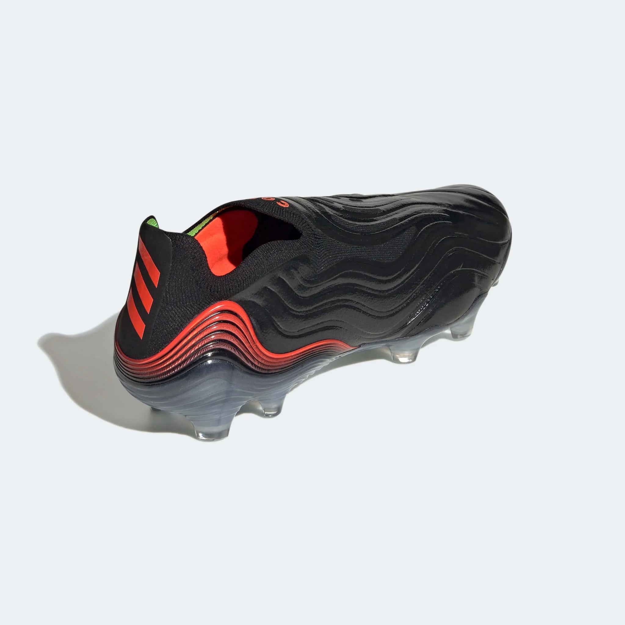 adidas Copa Sense + FG - Black-Solar Red