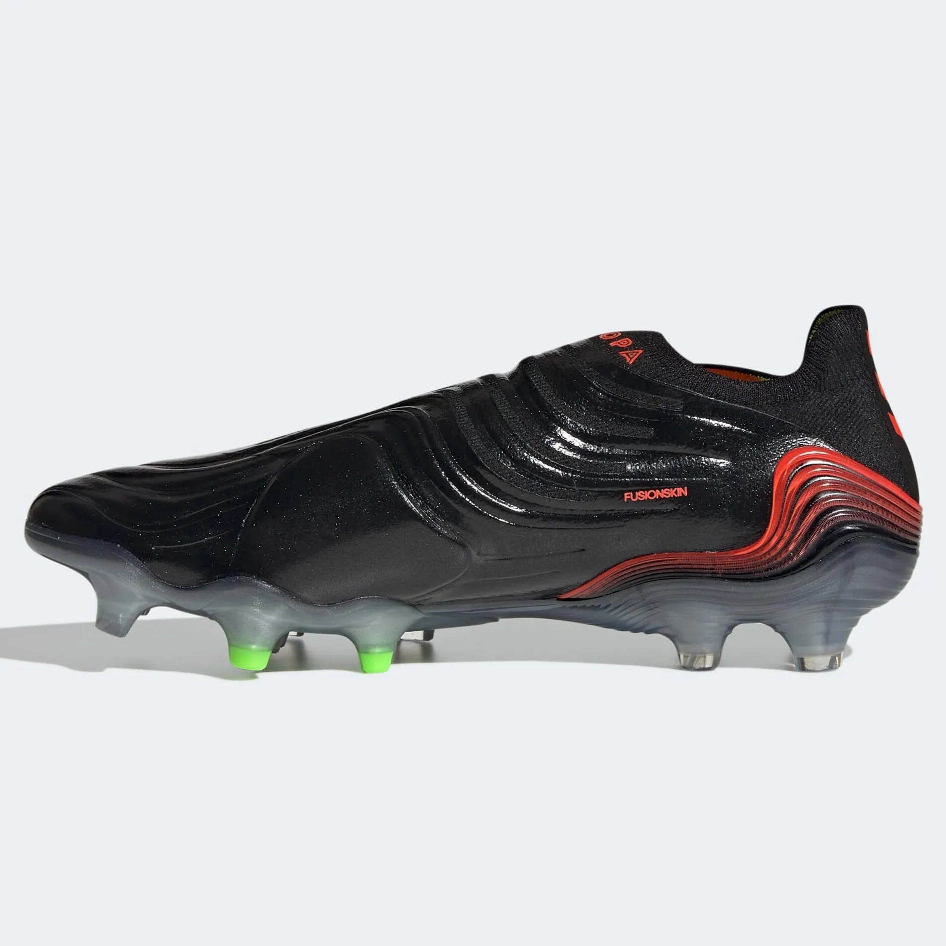 adidas Copa Sense + FG - Black-Solar Red