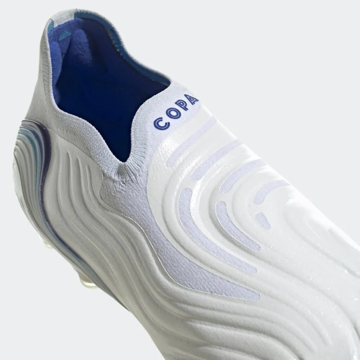 adidas Copa Sense + FG - White-Hi Res Blue