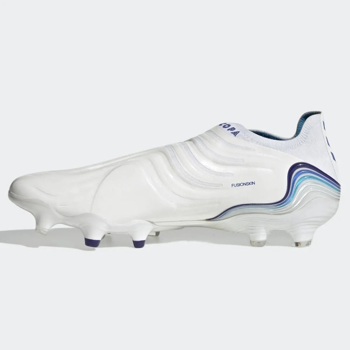 adidas Copa Sense + FG - White-Hi Res Blue Soccer Cleats – ProSoccer adidas Copa Sense + FG - White-Hi Res Blue Soccer Cleats – ProSoccer