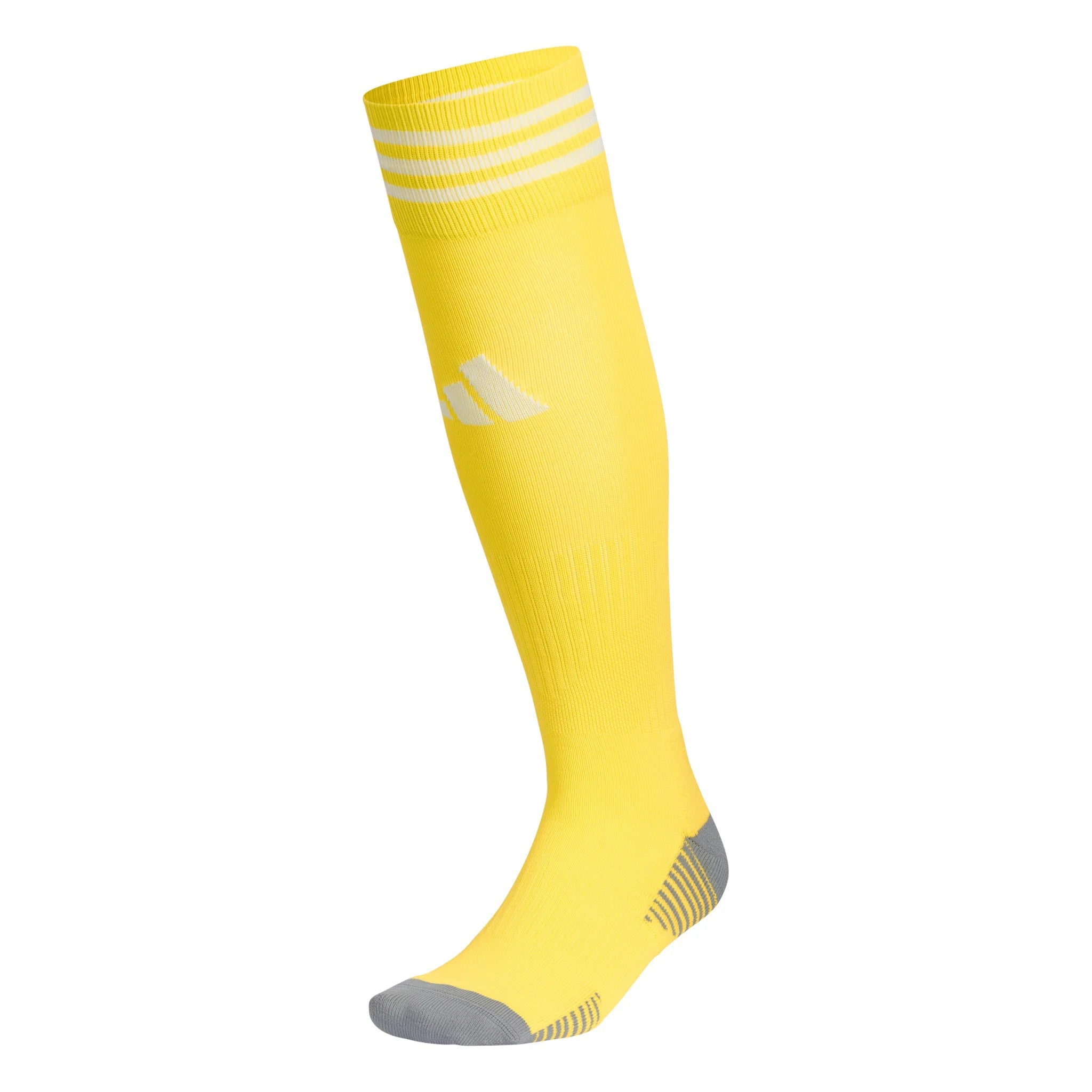 adidas Copa Zone Cushion 5 OTC Socks Yellow/White (Lateral - Front)