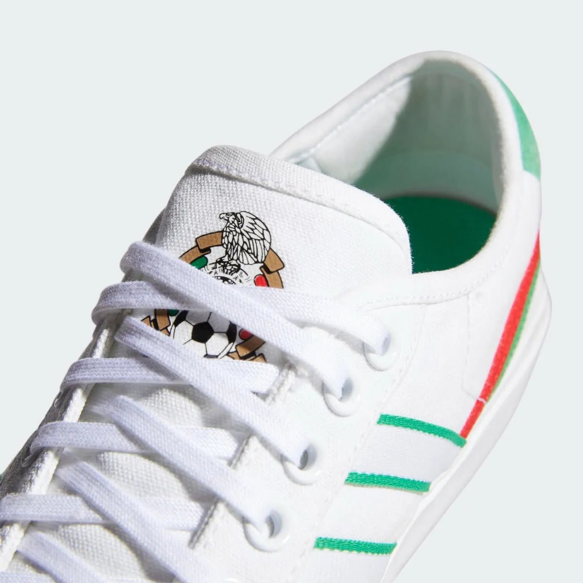 adidas DELPALA x FMF Skate-Inspired Shoes - White-Green