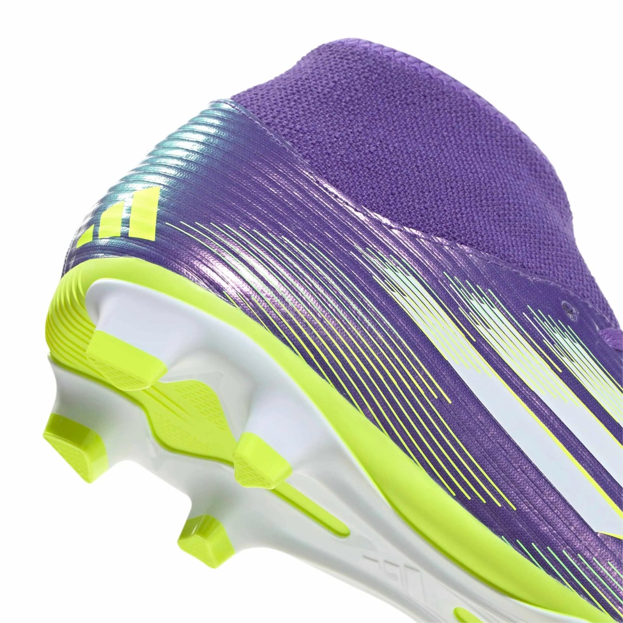 adidas F50 Club Mid Firm-Multi Ground Soccer Cleats - Radiant Blaze Pack (Detail 2)