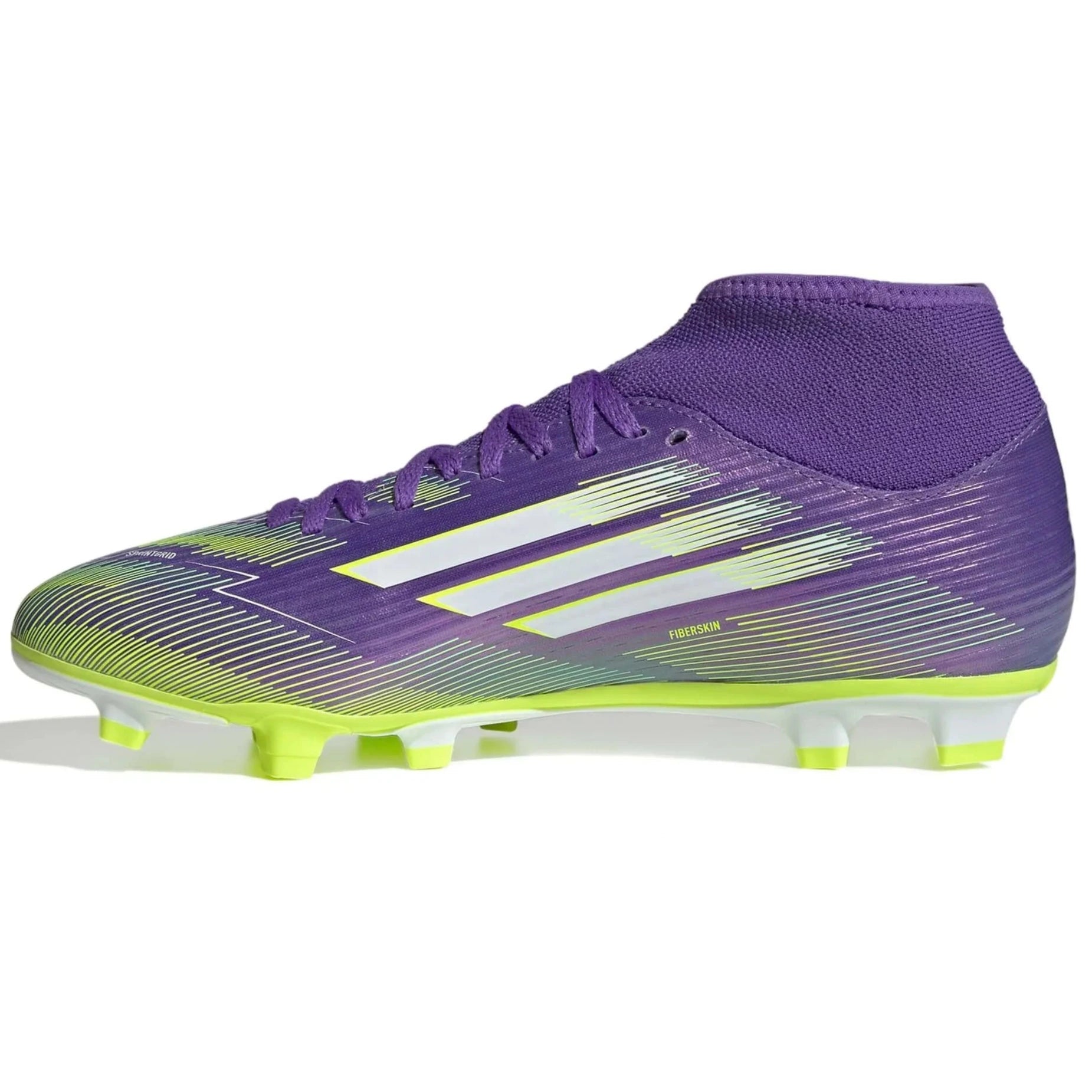 adidas F50 Club Mid Firm-Multi Ground Soccer Cleats - Radiant Blaze Pack (Side 2)