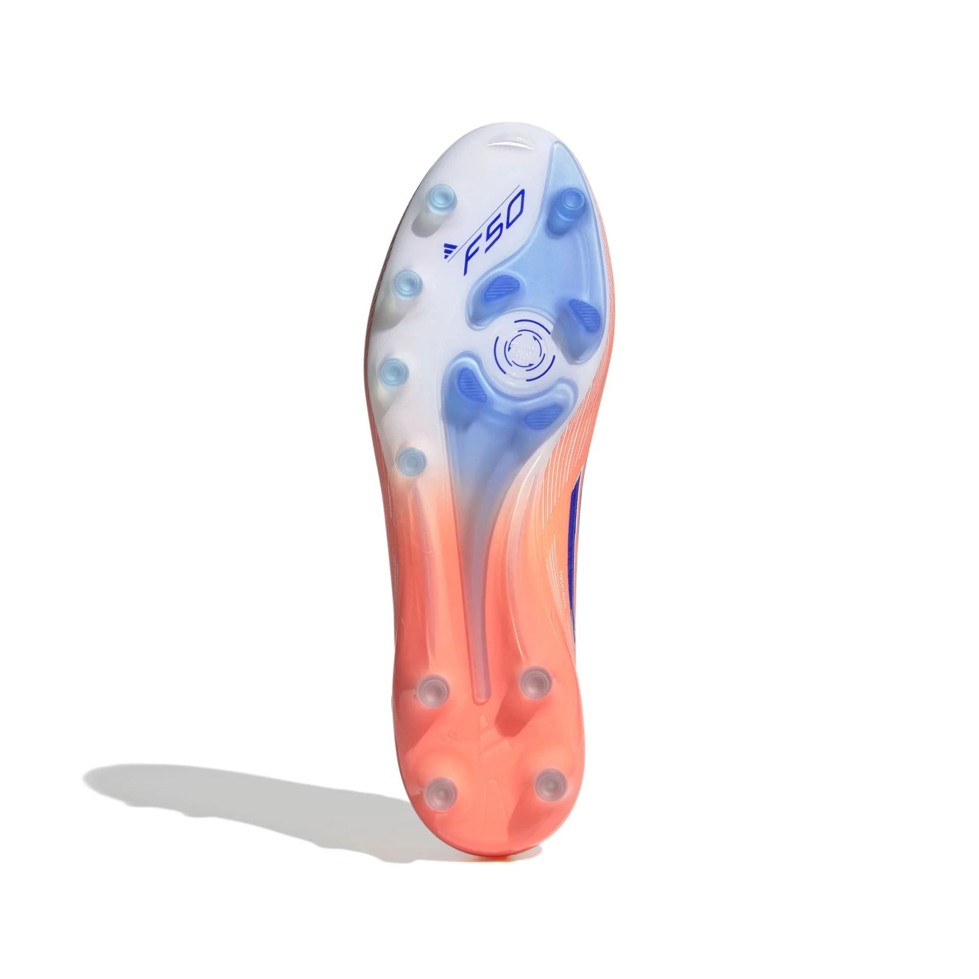 adidas F50 Elite Artificial Grass Soccer Cleats - Coral Blaze Pack (FA25) (Bottom)