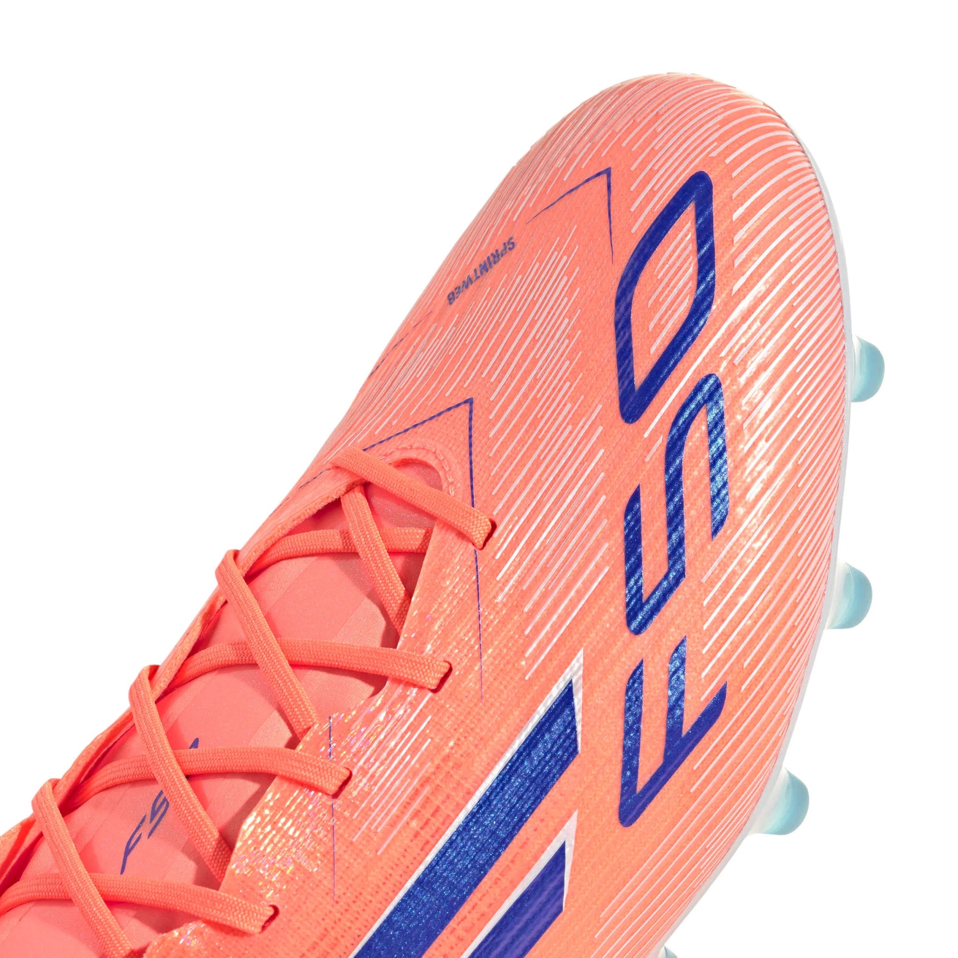adidas F50 Elite Artificial Grass Soccer Cleats - Coral Blaze Pack (FA25) (Detail 1)