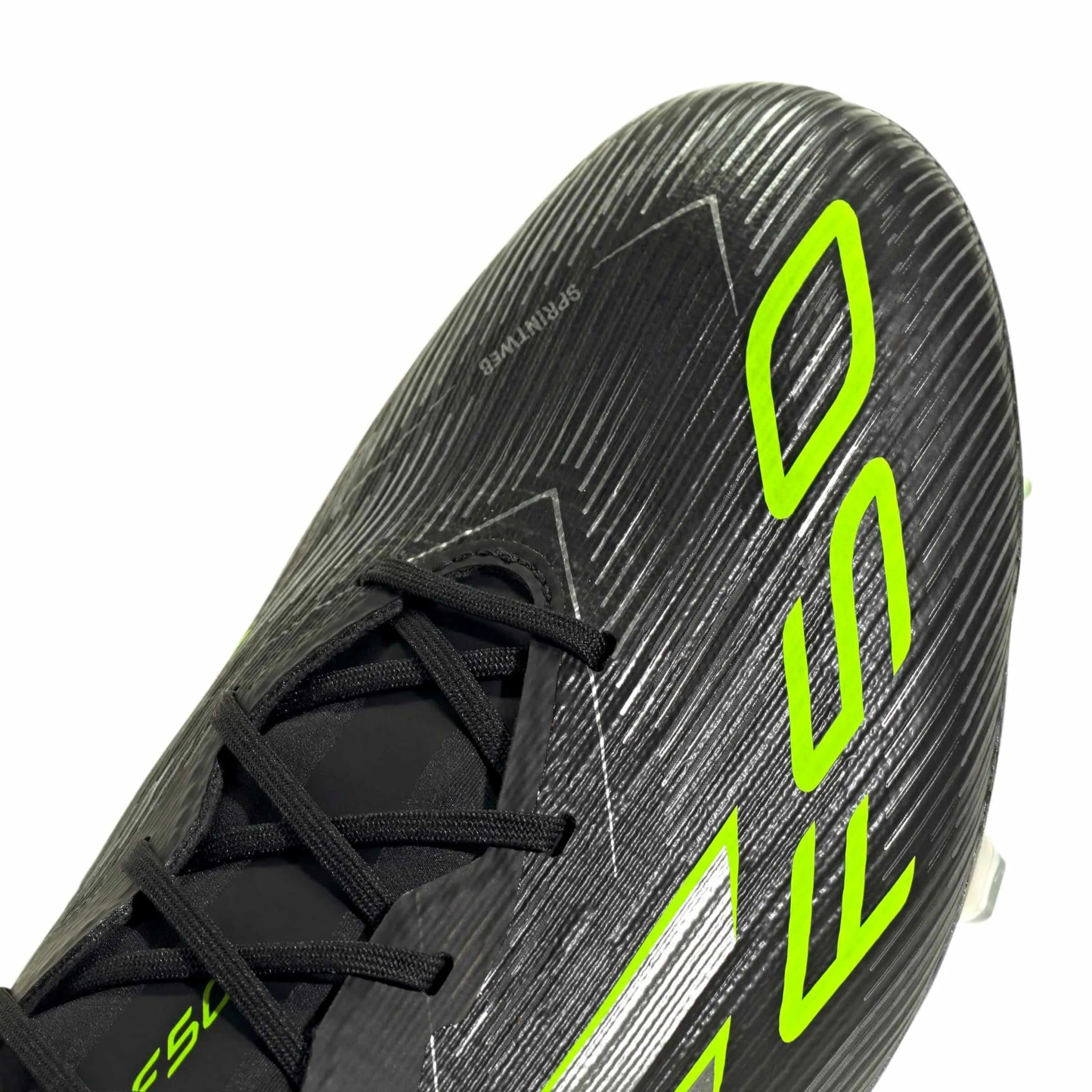 adidas F50 Elite Firm Ground Soccer Cleats - Electric Stealth Pack (FA25) (Detail 1)