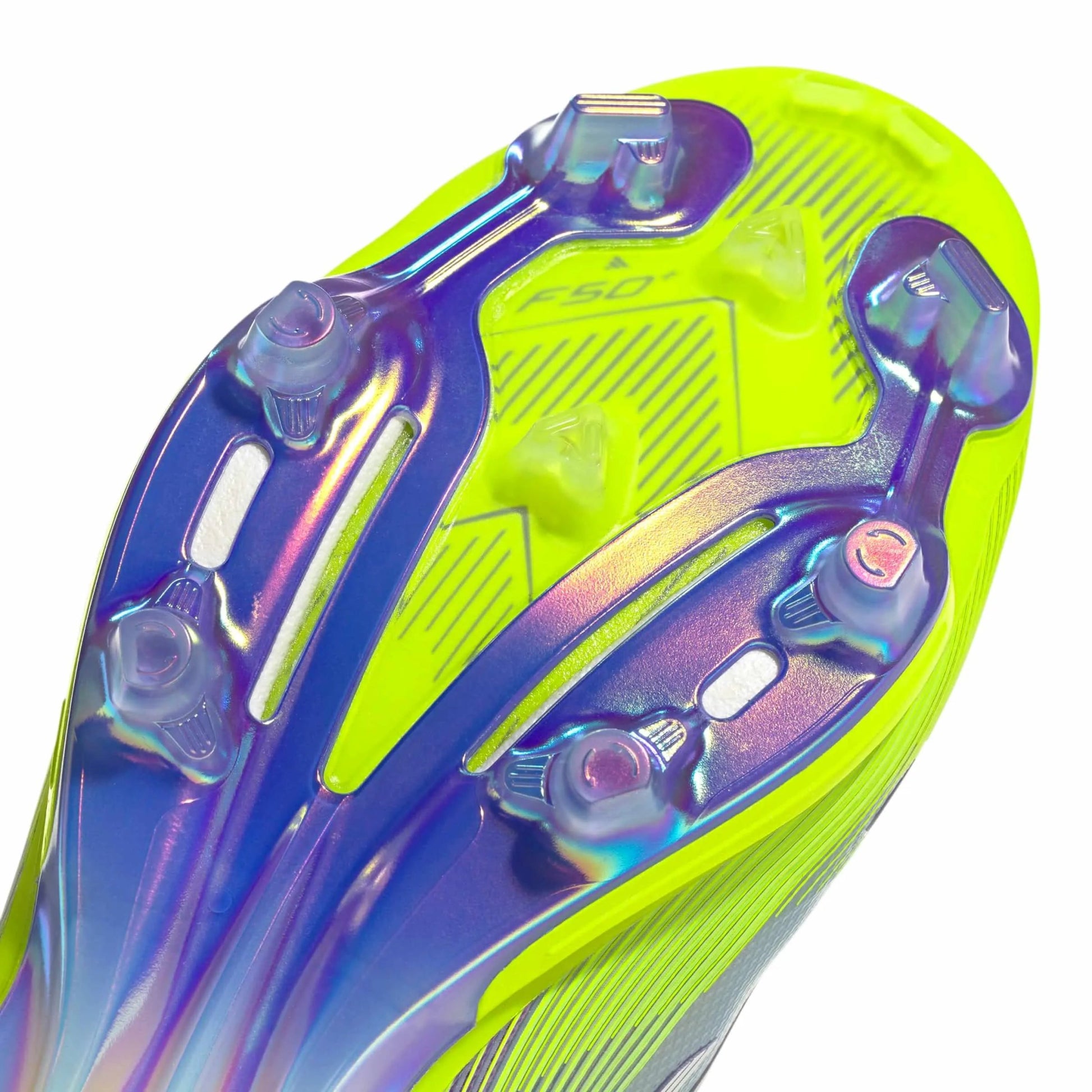 adidas F50+ Firm Ground Soccer Cleats - Radiant Blaze Pack (FA25) (Detail 2)