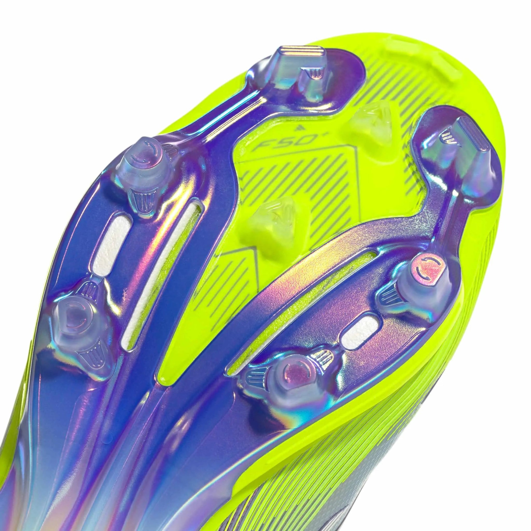 adidas F50+ Firm Ground Soccer Cleats - Radiant Blaze Pack (FA25) (Detail 2)
