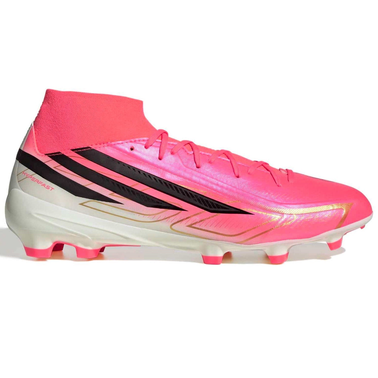 adidas F50 Hyperfast League Mid Firm Ground Soccer Cleats - Road To Glory Pack (SP26) (Side 1)