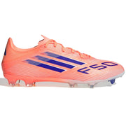 adidas F50 League Firm/Multi Ground Soccer Cleats - Coral Blaze Pack (FA25) (Side 1)