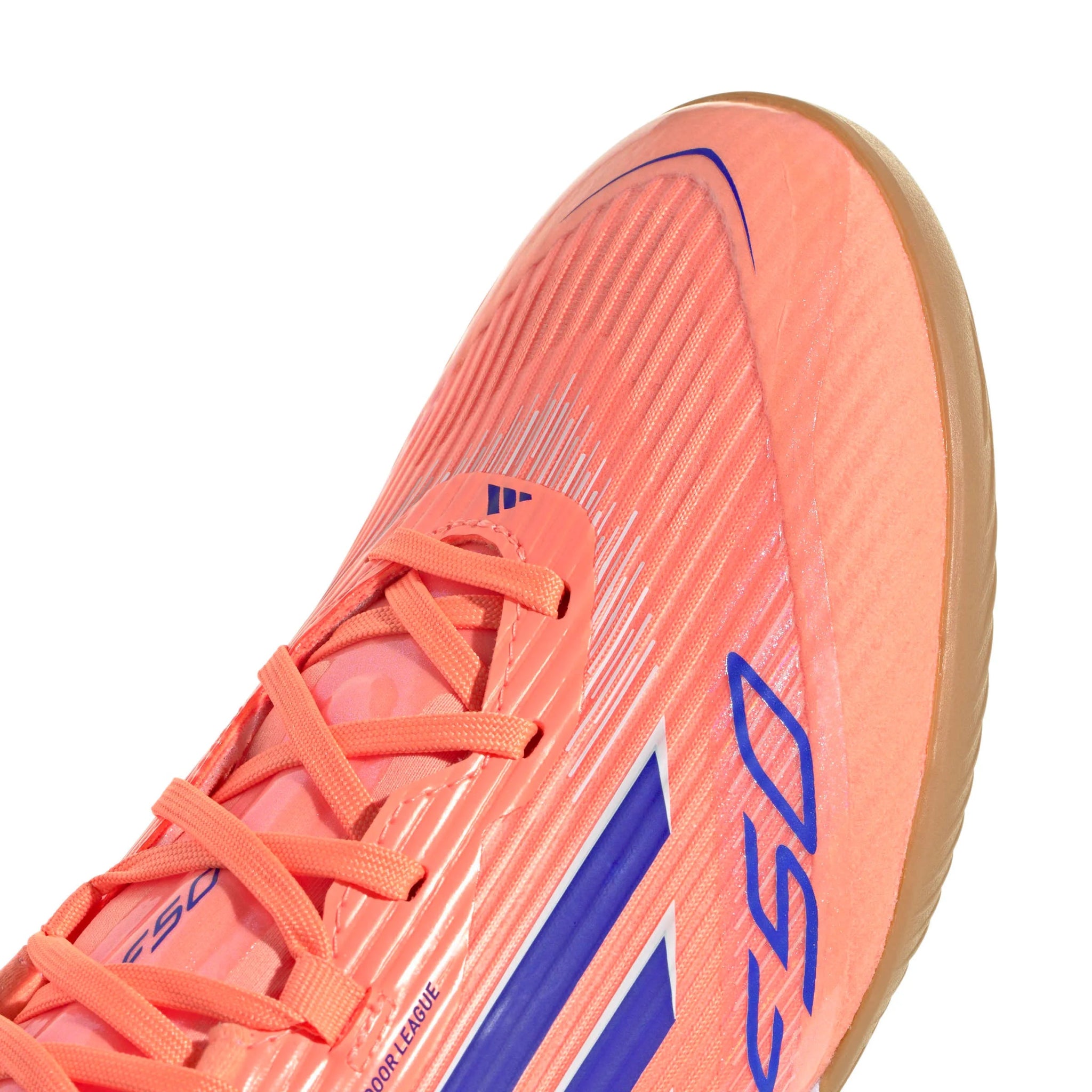 adidas F50 League Indoor Soccer Shoes - Coral Blaze Pack (FA25) (Detail 1)