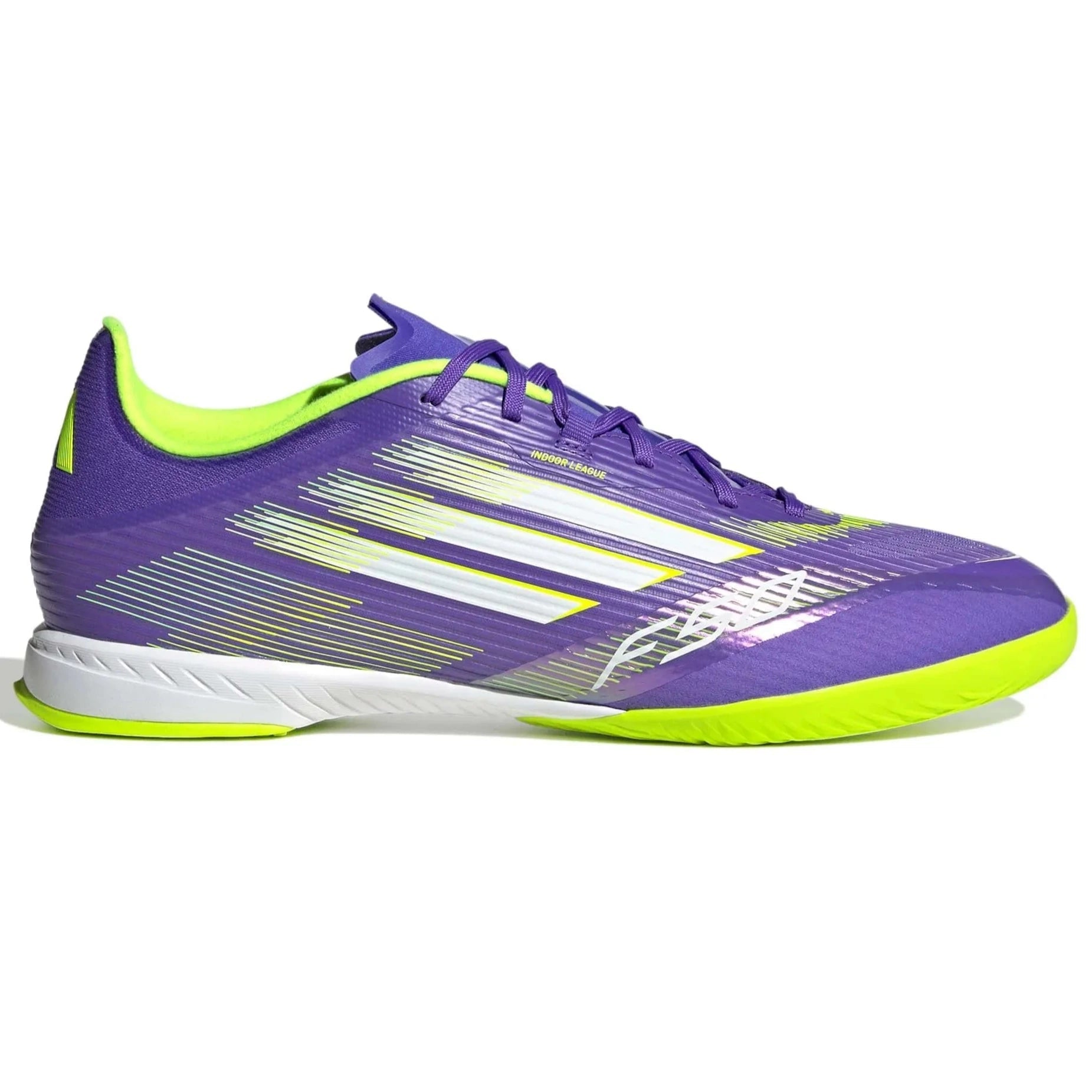 adidas F50 League Indoor Soccer Shoes - Radiant Blaze Pack (FA25) (Side 1)