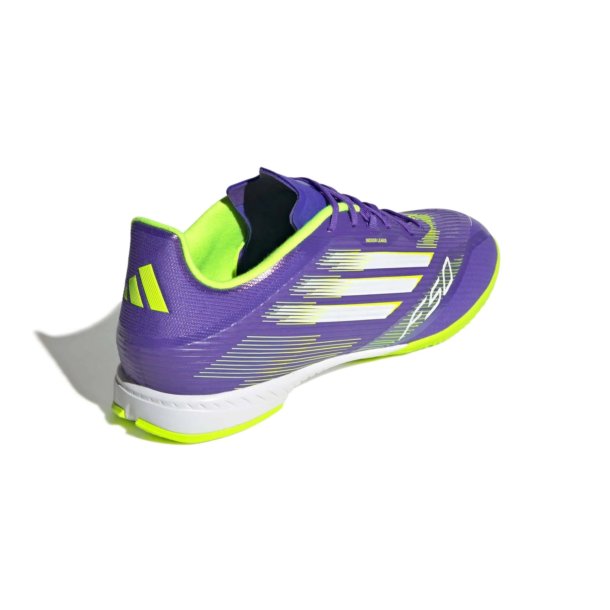 adidas F50 League Indoor Soccer Shoes - Radiant Blaze Pack (FA25) (Lateral - Back)