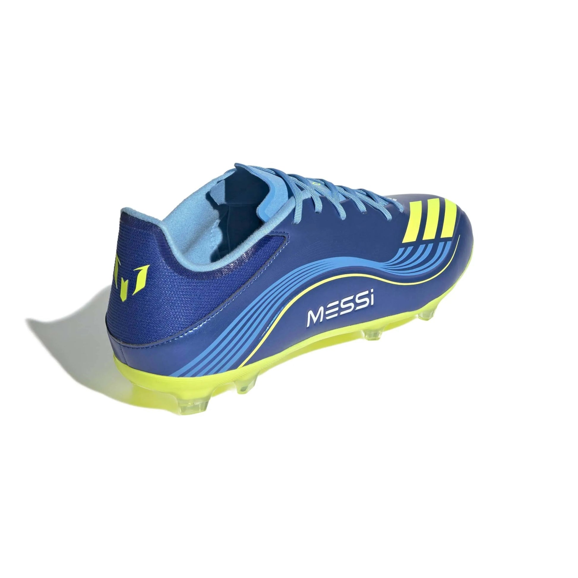 adidas F50 Messi League Firm-Multi Ground Soccer Cleats - Messi Vision Pack (FA25) (Lateral - Back)