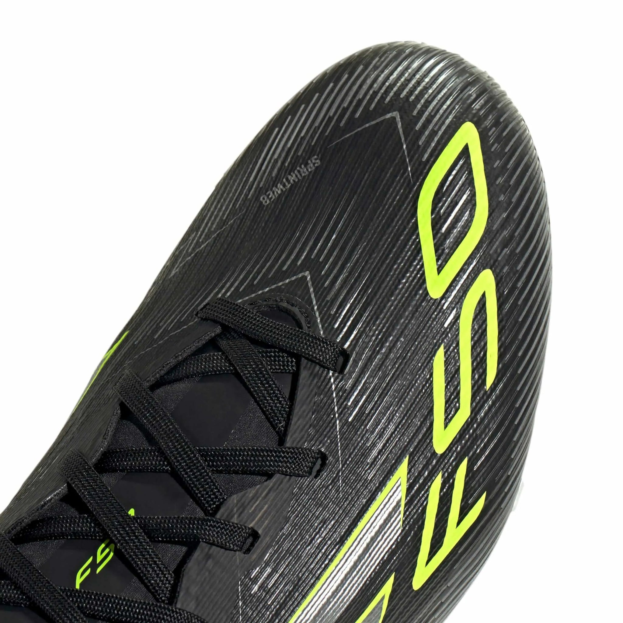 adidas F50 Pro Firm Ground Soccer Cleats - Electric Stealth Pack (FA25) (Detail 1)
